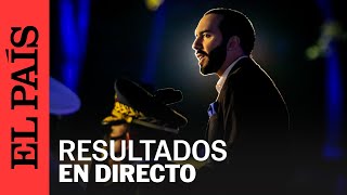 DIRECTO  EL SALVADOR  Nayib Bukele da un discurso tras los resultados de las elecciones  EL PAÍS [upl. by Eiliah]