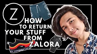 How to do a Refund or Return on ZALORA [upl. by Oralle]