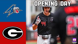 Georgia Baseball Highlights vs UNC Asheville  2024 College Baseball Highlights  21624 [upl. by Ivel722]