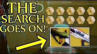 Destiny 2  OPENING EXOTICS THE RIGHT WAY Exotic Engram Opening  Decrypting 10 More Exotics [upl. by Laureen844]