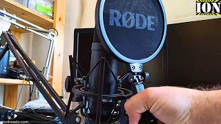 Rode NT1 AI1 studio kit setup first use [upl. by Nue]