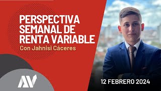 Renta Variable  Perspectiva semanal  12 a 16 de febrero 2024 [upl. by Luaped602]