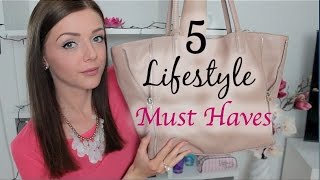 Meine 5 LIFESTYLE MUST HAVES in der Handtasche  mit TheUniqueCarina [upl. by Ahsiakal512]