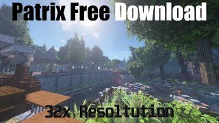 Patrix Free Texture Pack Showcase Free Download [upl. by Dachy67]