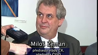 Miloš Zeman 2001 [upl. by Naedan]