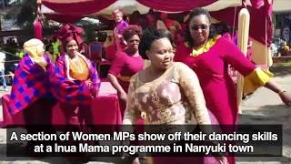 Omanga Jumwa show off their dancing skills [upl. by Sillihp]