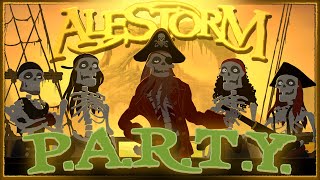 ALESTORM  PARTY Official Video  Napalm Records [upl. by Garratt]