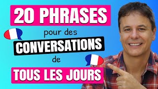 20 Phrases Essentielles pour des Conversations Quotidiennes [upl. by Fons30]