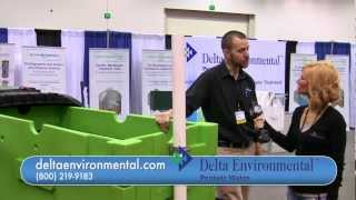 Delta Environmental  ECOPODN Wastewater Treatment  2012 Pumper amp Cleaner Expo [upl. by Lynde]