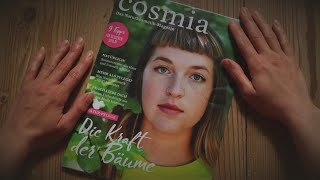 Knisternde ASMR Zeitschriften Inspirationen für Haut amp Seele Page Turning Whispering Tracing [upl. by Jemmie]