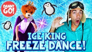 quotThe Ice King Freeze Dancequot 🥶👑  Danny Go Brain Break Movement Songs for Kids [upl. by Teplica]