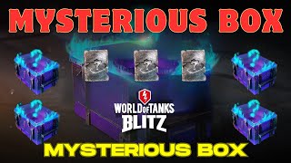 Open the Mystery boxes ● WoT Blitz 💥💥 [upl. by Audy959]