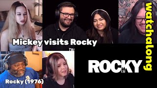 quotRocky aint suppose to make you cry bruhquot  Rocky 1976 First Time Watching Movie Reaction [upl. by Erdnaid594]