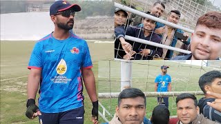 meet by Ajinkya Rahane 😍 ll Ranji trophy 🏆🥇 ll moin ul haq stadium in Patna 👍 [upl. by Odab]