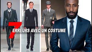 ERREURS AVEC UN COSTUME  tuto mode homme [upl. by Anneis]