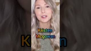 Kristen McGowan Has Just Been Exposed [upl. by Sculley]