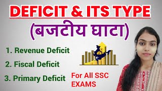 Deficit  Types of Deficit  Budget Deficit Concept Explained  Economics class 7 [upl. by Olenka]