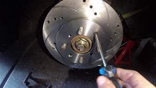 Integra brake pads and rotor replacement [upl. by Semyaj]