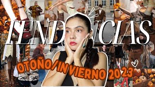 ✨TENDENCIAS OTOÑO INVIERNO 2023✨ Aesthetics amp las mejores Fashion trends🔥🔥 [upl. by Enniroc]