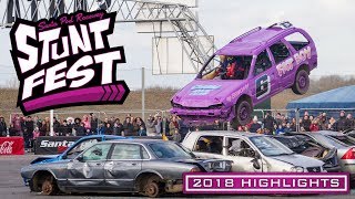 Stunt Fest 2018 Highlights at Santa Pod Raceway [upl. by Atteuqehs]