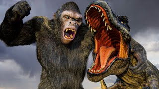 King Kong VS 1000 Dinosaurs  ARK [upl. by Canter909]