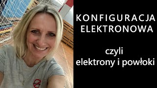 KONFIGURACJA ELEKTRONOWA czyli zapis elektronów w powłokach BUDOWA ATOMU chemia 1 [upl. by Arobed]