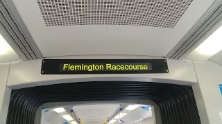 Flemington Races Service Metro Announcements Siemens Upgraded [upl. by Pachton]