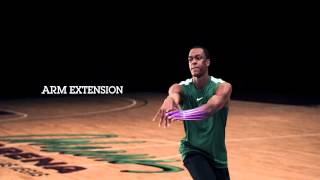 Nike Pro Training Drills Rajon Rondo Passing Penetrate and Kick [upl. by Ahsataj267]