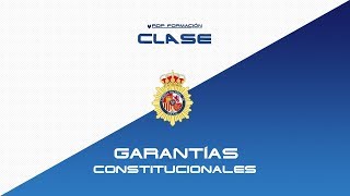 Garantías constitucionales de las libertades y derechos fundamentales [upl. by Olia]