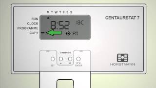 Video How to programme your Horstmann thermostat [upl. by Means463]