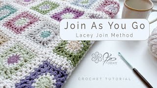 Seamless Crochet A Guide to JoinAsYouGo Crochet for Granny Squares [upl. by Schwejda]