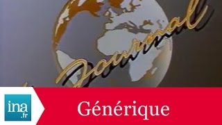 Générique 20h Antenne 2 1985  Archive INA [upl. by Thaddus]