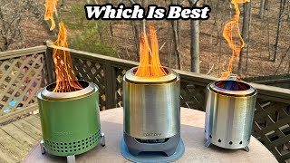 Cheap vs Expensive Testing Tabletop Smokeless Fire Pits [upl. by Ecnerual]