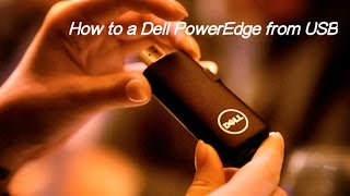 How to boot a Dell PowerEdge from USB  T620  R620  R420  1900  R200  R210 [upl. by Kauffmann]