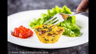 Chorizo Egg Muffins from Quick Keto Meals in 30 Minutes or Less  Review on My Blog [upl. by Edmon]