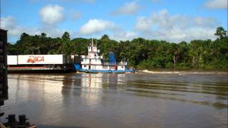 Embarcando na balsa em Belem para Macapa 02 dias de viagem em cima da água [upl. by Ahtebbat]