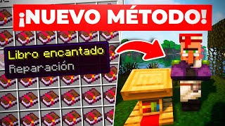 Cómo CONSEGUIR REPARACIÓN en Minecraft 121 📚✨ Libro de Encantamiento Mending para Java [upl. by Markos]