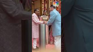 Mukesh Ambani Greets John Cena at Anant Ambani amp Radhika Merchants Wedding  Ambani Wedding  N18S [upl. by Gudrun]