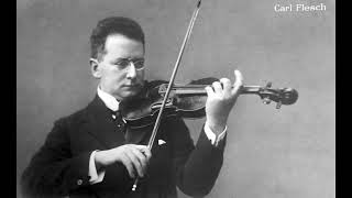 Carl Flesch violin  Prayer Vouchsafe O Lord Te Deum HWV 283  HandelFlesch 1928 [upl. by Huang]