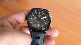 Tag Heuer 2016 Heuer Monza initial impressions [upl. by Barbi]