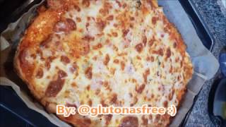 MASA DE PIZZA SIN GLUTEN [upl. by Ioab]