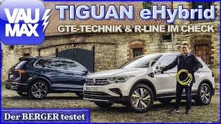 2021 Tiguan eHybrid RLine im Test  Was kann die GTETechnik im VW Tiguan Facelift VAUMAXtv [upl. by Kai]