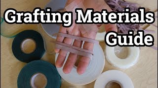 Grafting Materials Guide Grafting Tapes and Rubber Strips [upl. by Revolc711]