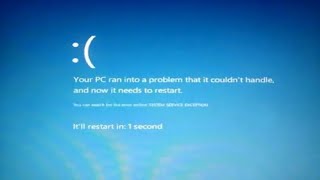 VIDEODRIVERINITFAILURE Windows 10 Fix Blue Screen Error [upl. by Bonucci213]