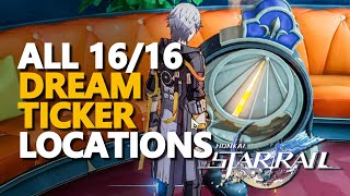 All Dream Ticker Locations Honkai Star Rail [upl. by Laris]