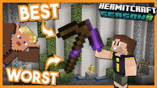 The Best Worst Pickaxe  Minecraft Hermitcraft Season 9 2 [upl. by Nogras]