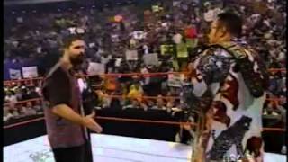 Mick Foley quotIt Doesnt Matterquot to The Rock WWF RAW is WAR 732000 [upl. by Frodina]