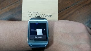 Relógio Galaxy Gear da Samsung  Análise e Testes [upl. by Adelle]