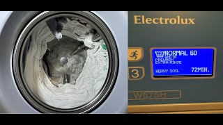 Electrolux Professional W575H  Normal 60°C Heavy Soil  PreWash  Extra Rinse options [upl. by Harty]