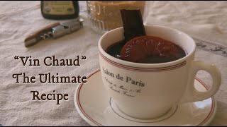 Vin Chaud Mulled Wine For a Late Night Drink Instead of Coffee  Home Cafe Recipe  ASMR [upl. by Nord371]